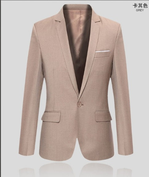 new spring Metrosexual Korean cultivating small suit Boys Youth thin suit men's coats