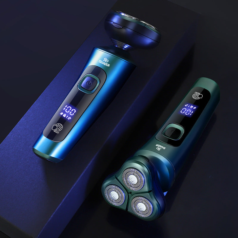 New Black Technology Intelligent Digital Display Electric Shaver