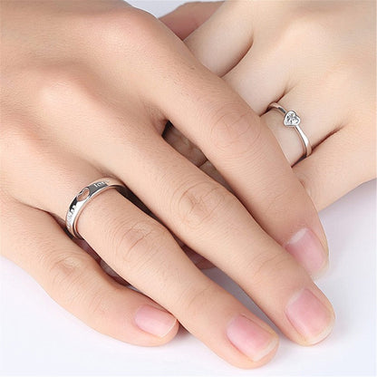 Japanese And Korean Men And Women'S Heart To Heart Love For The Ring