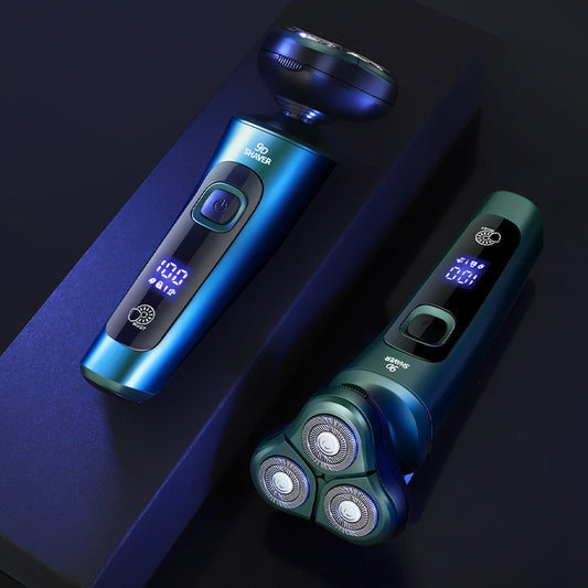 New Black Technology Intelligent Digital Display Electric Shaver