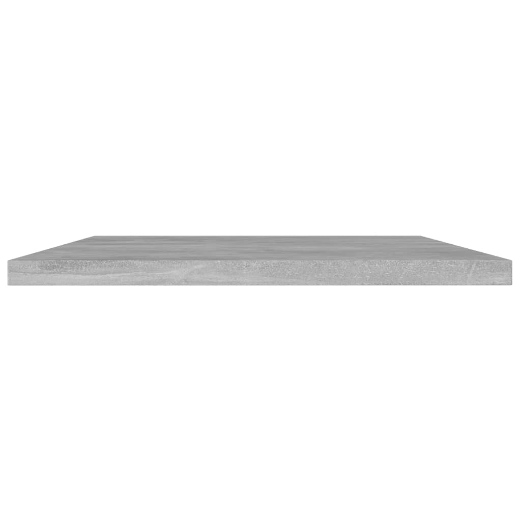 NNEVL Bookshelf Boards 4 pcs Concrete Grey 40x30x1.5 cm Chipboard