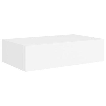 NNEVL Wall-mounted Drawer Shelves 2 pcs White 40x23.5x10 cm MDF