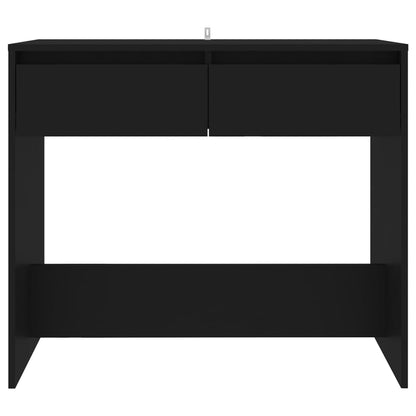 NNEVL Console Table Black 89x41x76.5 cm Steel