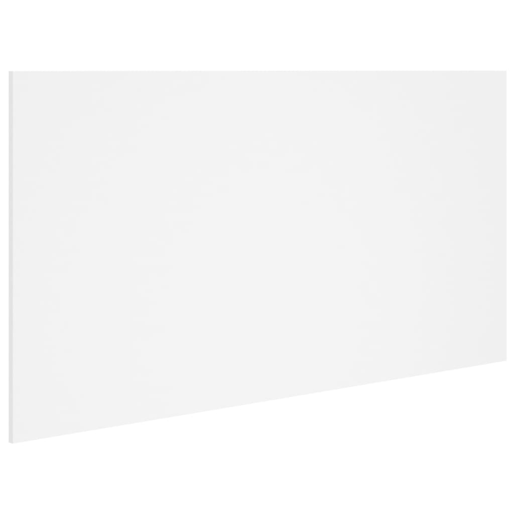 NNEVL Bed Headboard White 160x1.5x80 cm Engineered Wood