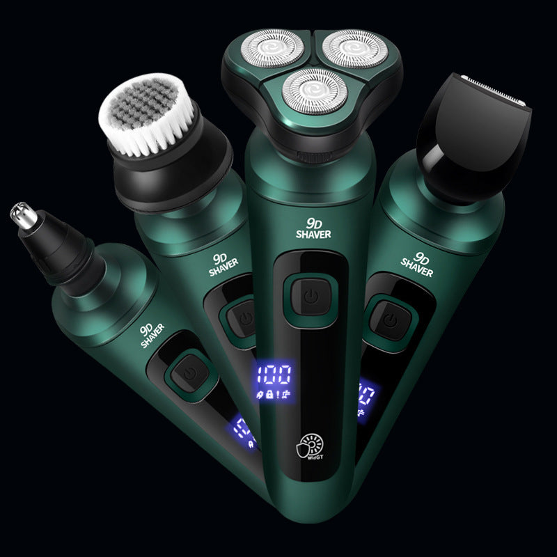 New Black Technology Intelligent Digital Display Electric Shaver