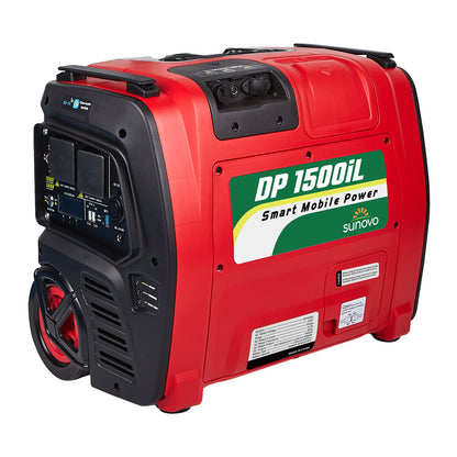 NNEDSZ Sunovo 1500W Portable Power Station Solar Inverter Generator