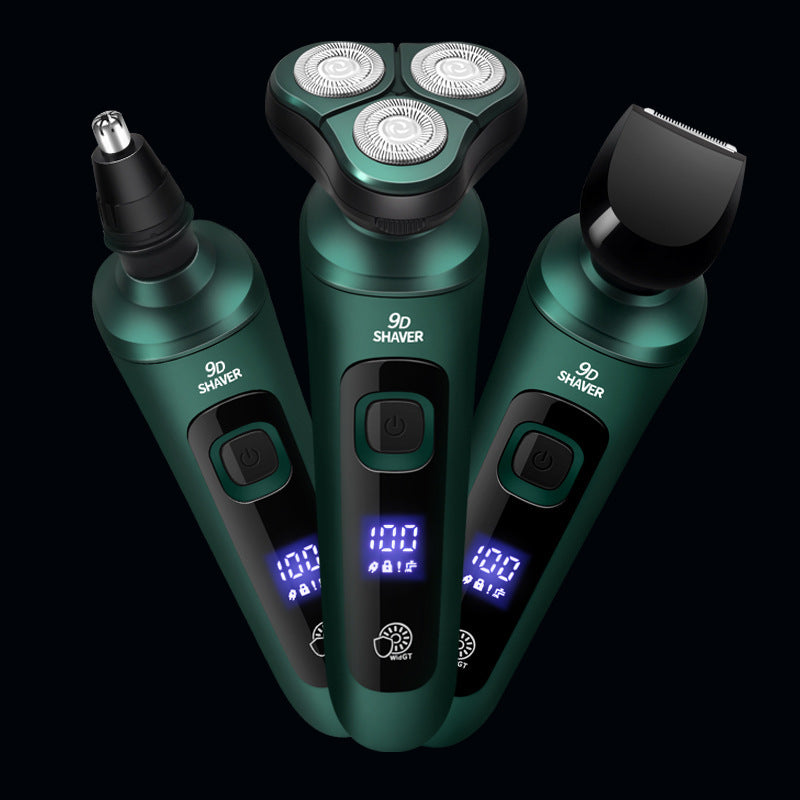 New Black Technology Intelligent Digital Display Electric Shaver